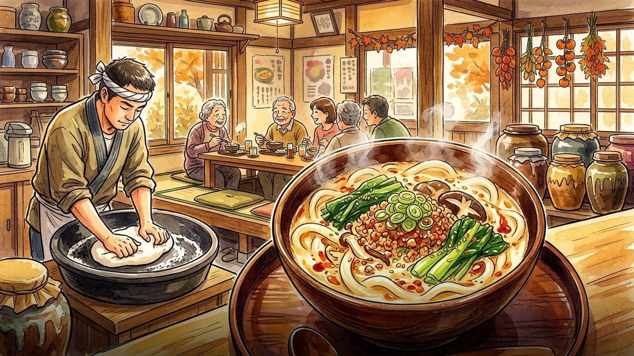 手打ち麺はなぜ美味しいのか。3つの理由を製麺現場から解説 | 手打ちほうとうと発幸料理の店 元祖へっころ谷