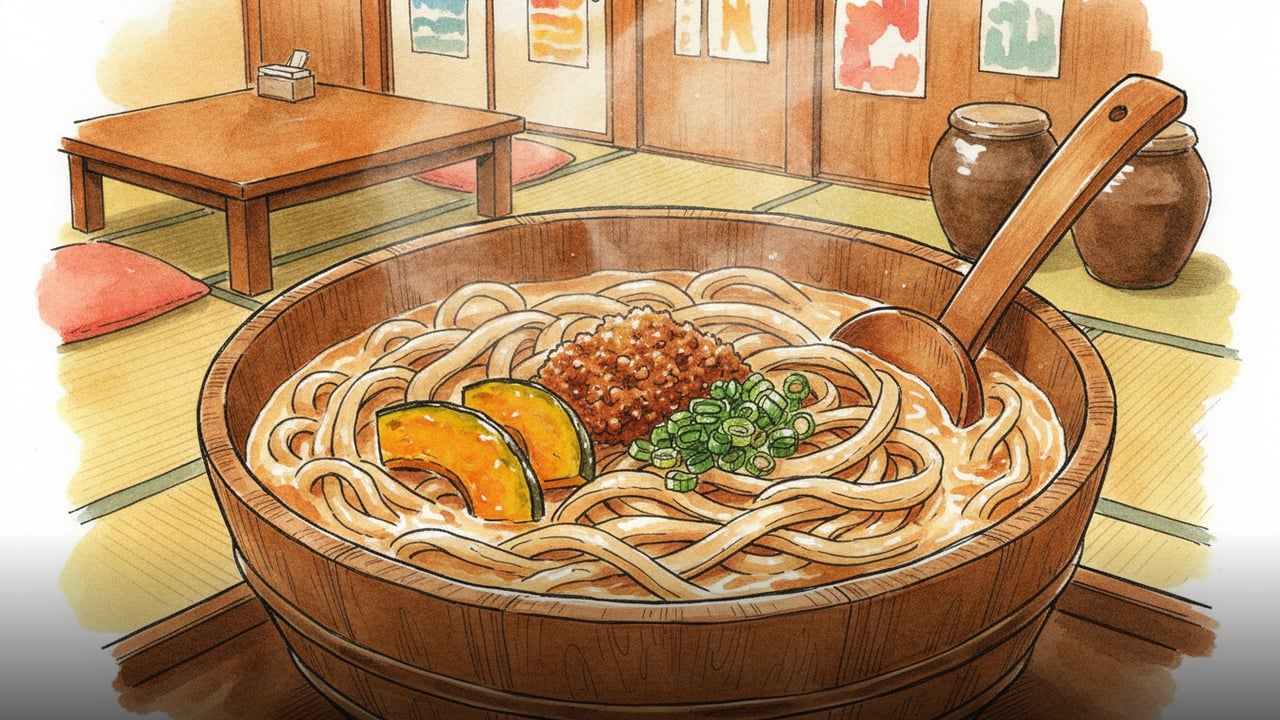 漬けかつおのユッケほうとうとは、どんな一品ですか？ | 手打ちほうとうと発幸料理の店 元祖へっころ谷